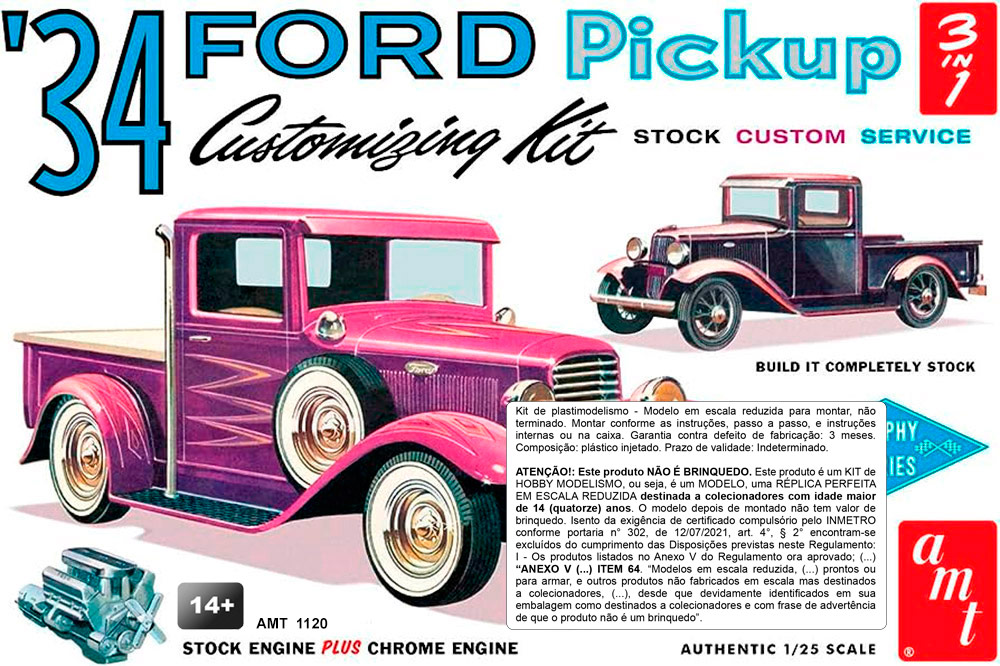 1/25 1934 Ford Pickup