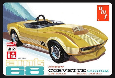 Chevy Corvette Custom 1968 - 1/25