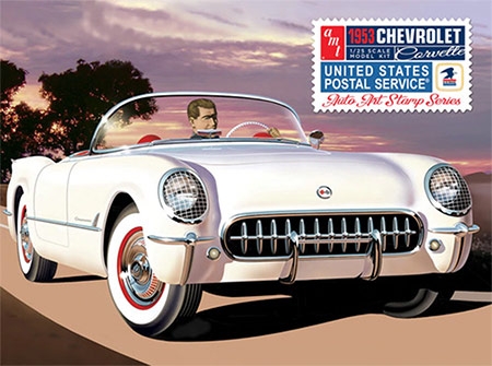 Chevy Corvette (USPS Stamp Series) 1953 - 1/25