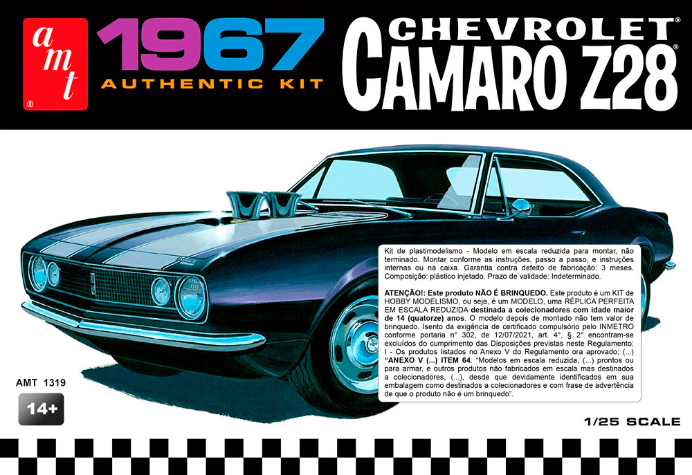 1/25 1967 Chevy Camaro Z28 