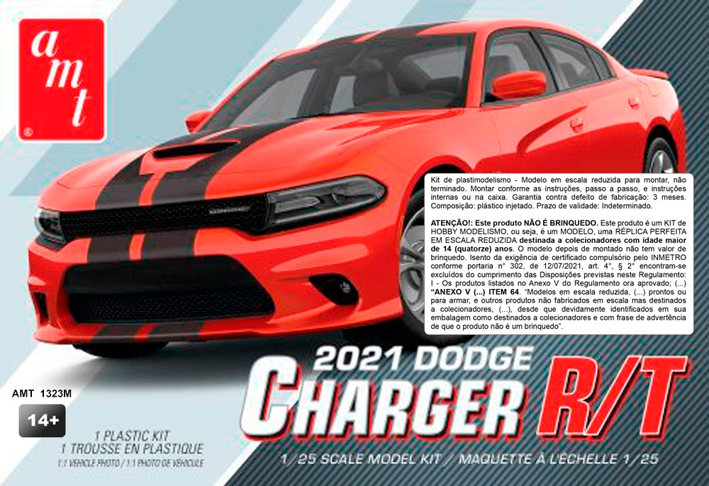 1/25 2021 Dodge Charger RT (All New Tooling)  1