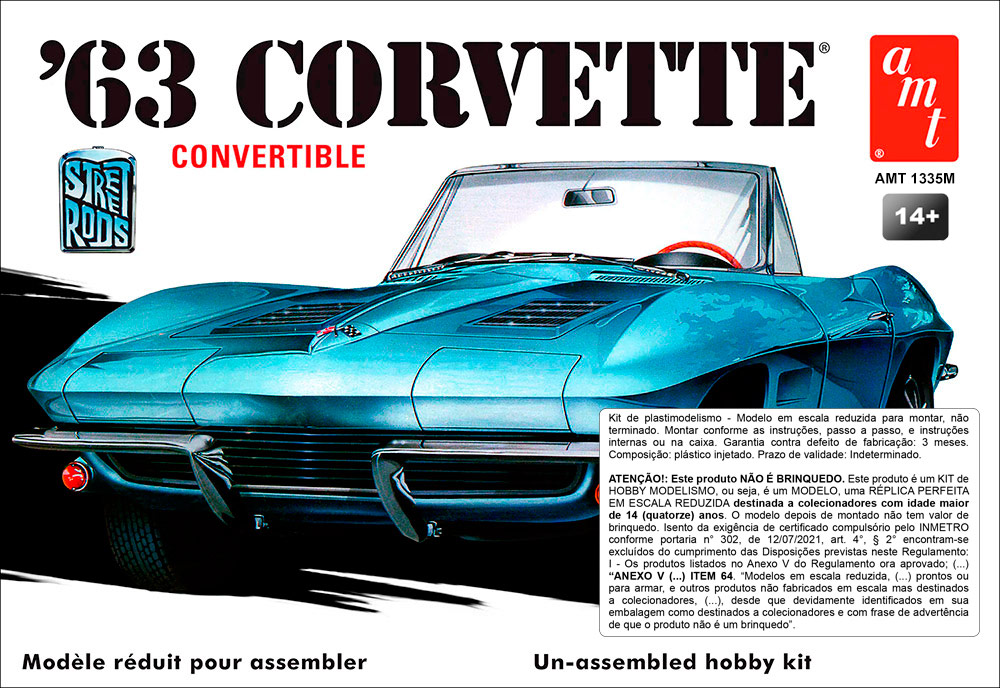 1/25 1963 Chevy Corvette Convertible 