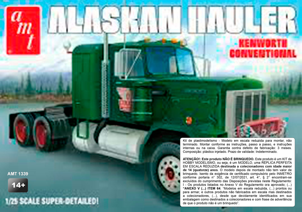 1/25 Alaskan Hauler Kenworth Tractor  