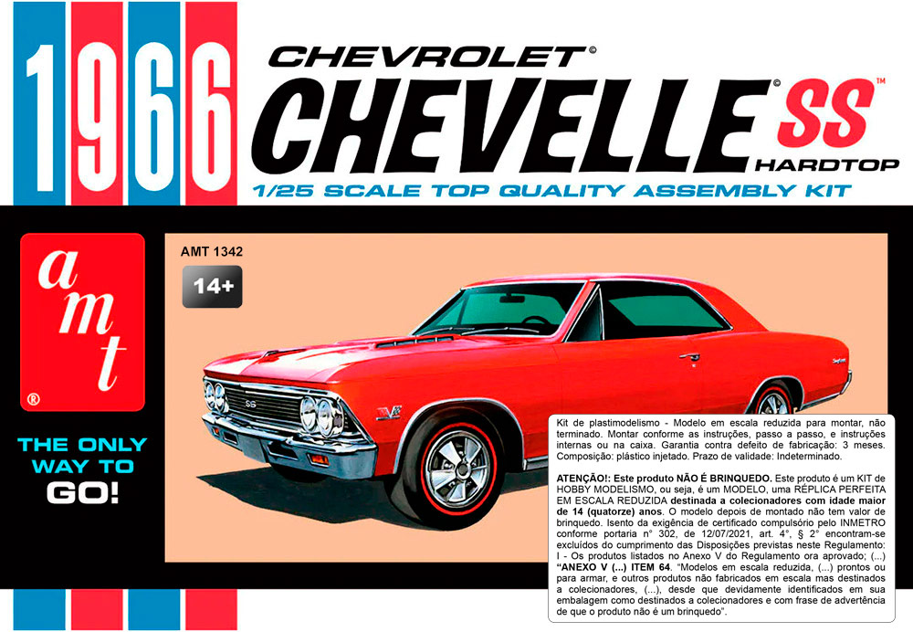1/25 1966 Chevy Chevelle SS 