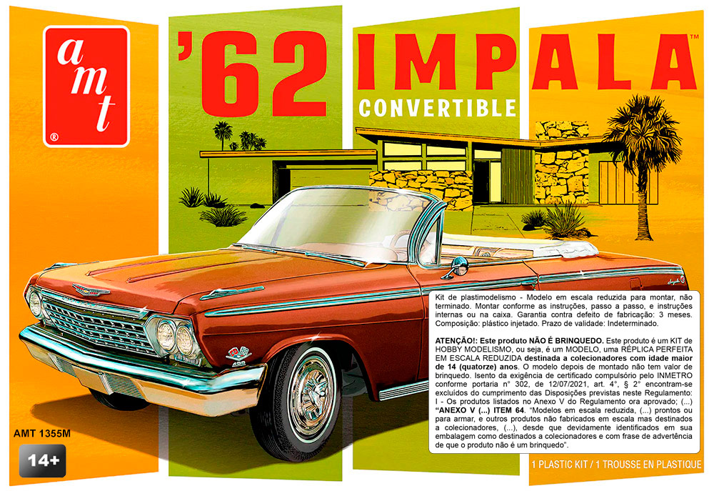 1/25 1962 Chevy Impala Convertible  