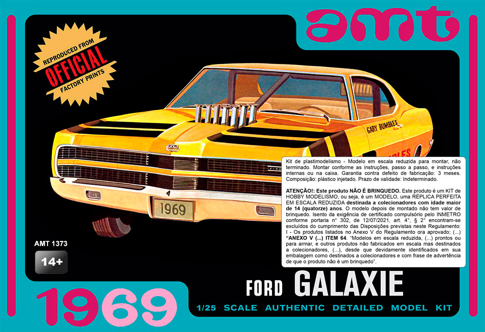 1/25 1969 Ford Galaxie Hardtop 