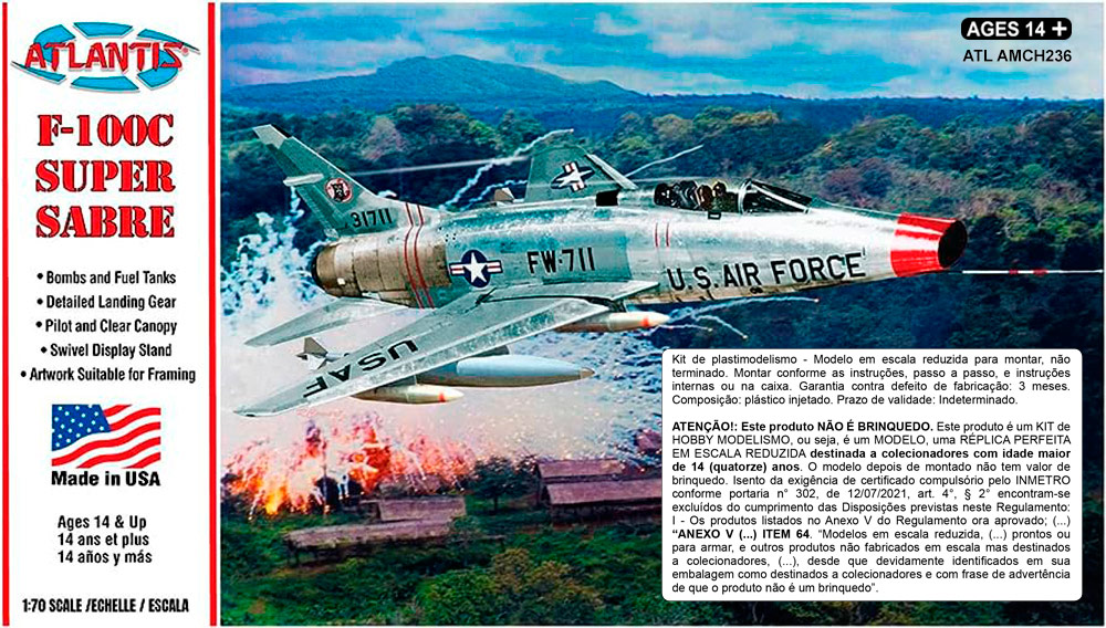 F-100C Super Sabre - 1/70