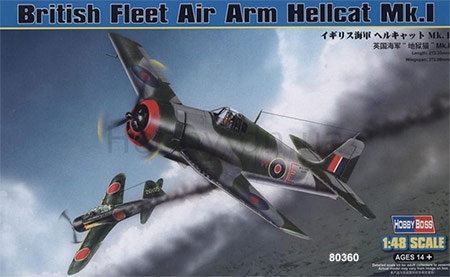 British Fleet Air Arm Hellcat Mk.I - 1/48