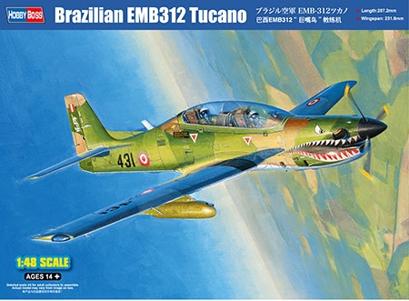 Brazilian EMB312 Tucano - 1/48