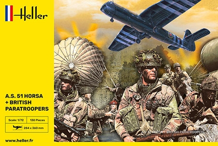 A.S. 51 Horsa + Paratroopers - 1/72
