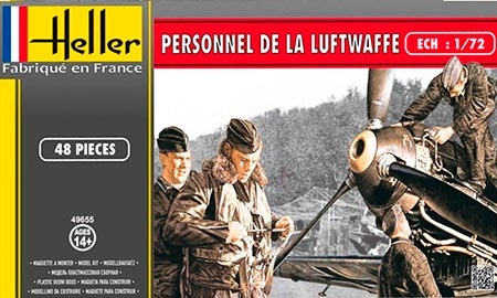 Figuras de pessoal da Luftwaffe - 1/72