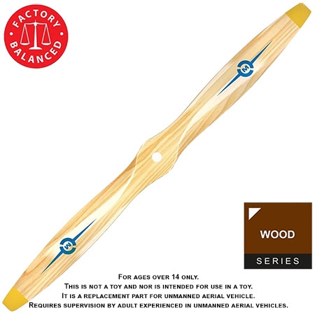 Hélice de madeira Wood-Maple - 18x6