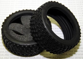 1/8 Dimple Tires with insets