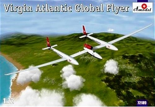 Virgin Atlantic Global Flyer - (N277SF) Solo Nonstop Airplane Flight Around the World 2005 - 1/72