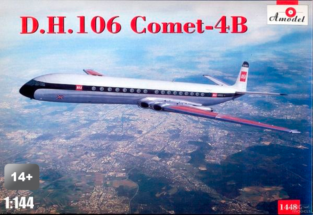 De Havilland DH 106 Comet 106 Comet-4B - 1/144