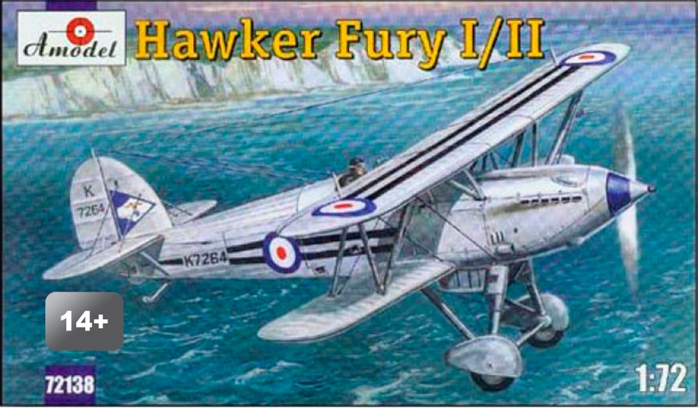 Hawker Fury I/II USAF fighter - 1/72