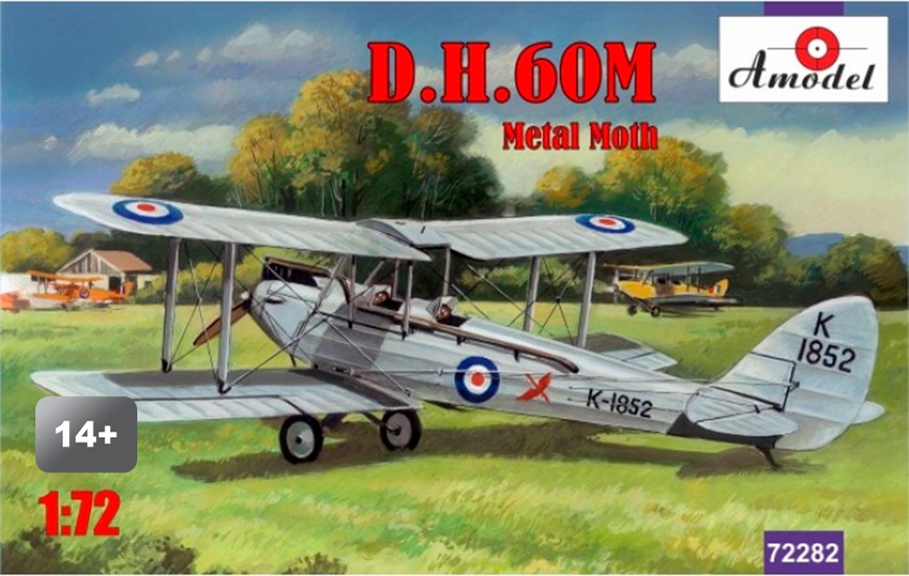 De Havilland DH.60M Metal Moth - 1/72