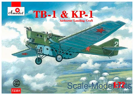 TB-1 & KP-1 Airborne Landing Craft - 1/72