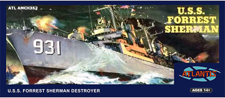 USS Forrest Sherman Destroyer - 1/319