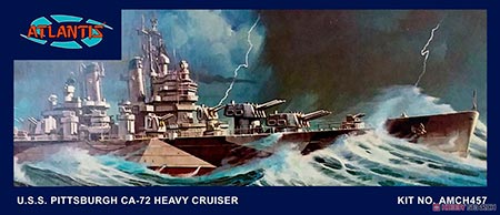 USS Pittsburgh CA-72 Heavy Cruiser - 1/480