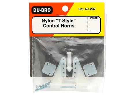T-STYLE NYLON CONTROL HORN (2 PCS PER PKG)