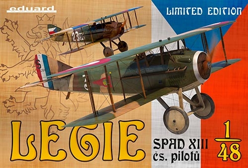 Legie - SPAD XIIIs flown by Czechoslovak pilots - 1/48 - NOVIDADE!