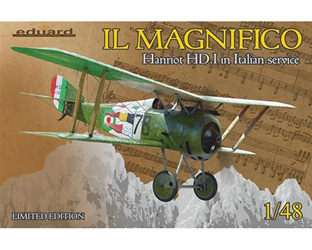 IL MAGNIFICO Hanriot HD.I in Italian service - 1/48