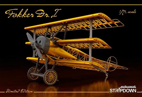 Fokker Dr.I Stripdown -  Limited Edition - 1/72 - NOVIDADE!