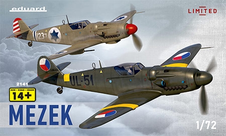 Mezek (Avia S-199 ou Messerschmitt Bf 109G-6) - Czechoslovak Air Force and Israeli Air Force - 1/72 - Dual Combo - LIMITED EDITION