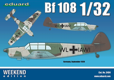 Messerschmidt Bf-108 - 1/32 - WEEKEND EDITION