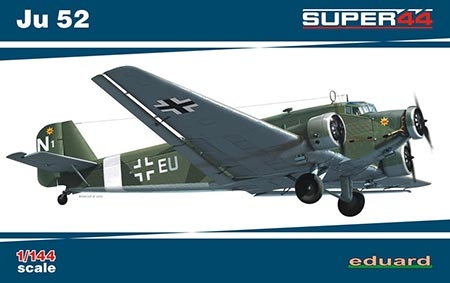 Junkers Ju 52  - 1/144 - NOVIDADE!