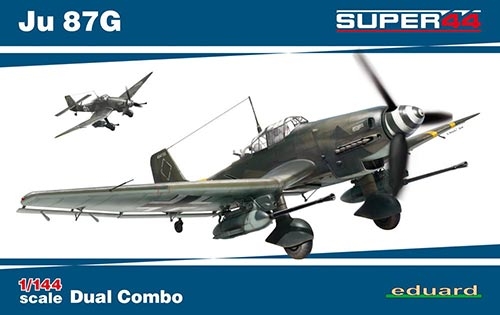 Junkers Ju 87G dual combo - 1/144 - NOVIDADE!