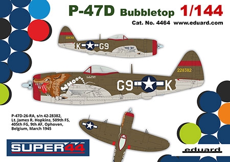 P-47D Bubbletop - 1/144