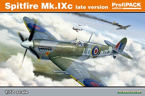 Spitfire Mk. IXc late version - 1/72 - NOVIDADE!