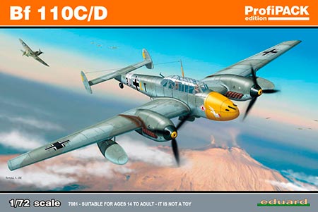 Messerschmitt Bf 110C/D - 1/72 