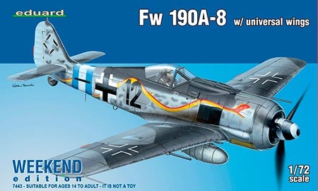 Focke-Wulf Fw 190A-8 with universal wings - 1/72