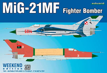 MiG-21MF Fighter-Bomber - 1/72 