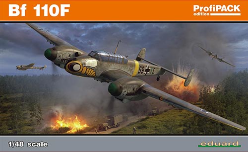 Messerschmitt Bf 110F - 1/48  - NOVIDADE!