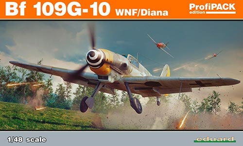 Messerschmitt Bf 109G-10 WNF/ Diana - 1/48  - NOVIDADE!