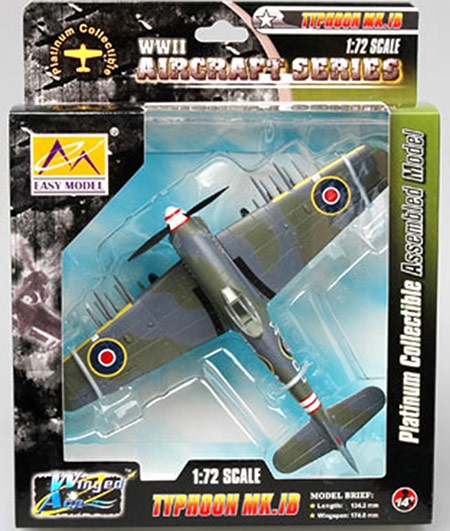 Typhoon Mk.IB Rb382, 184 Squadron, Schleswing, july 1945 - 1/72