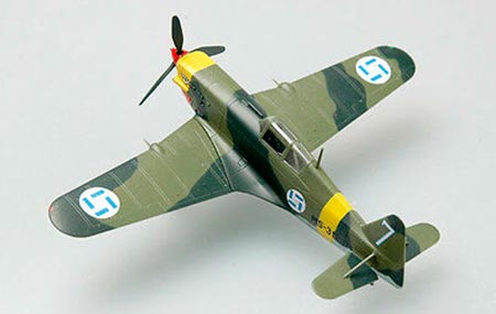 MS406 French fighter Finland Air Force WWII - 1/72 - NOVIDADE!