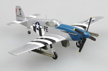 P-51B Fighter, Patty Ann ll(42-106872) flown by 1st. Lieutenant John F.Thornell Jr. - 1/72