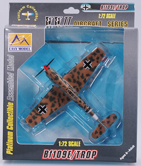 Messerschmitt Bf-109E-7/TROP 2/JG27 - 1/72