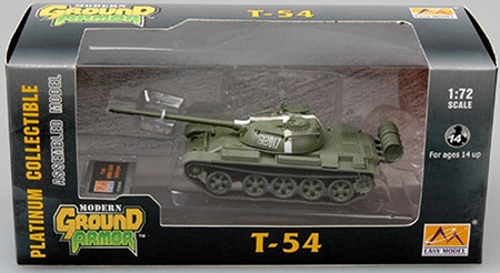 T-54 USSR 1968 in Prague - 1/72