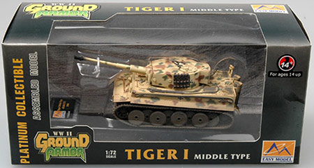 Tiger 1 (Middle)-s PzAbt 510 1944 - 1/72