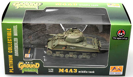 M4A3 Middle Tank - 1/72