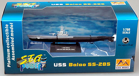 USS submarine SS-285 BALAO 1944 - 1/700