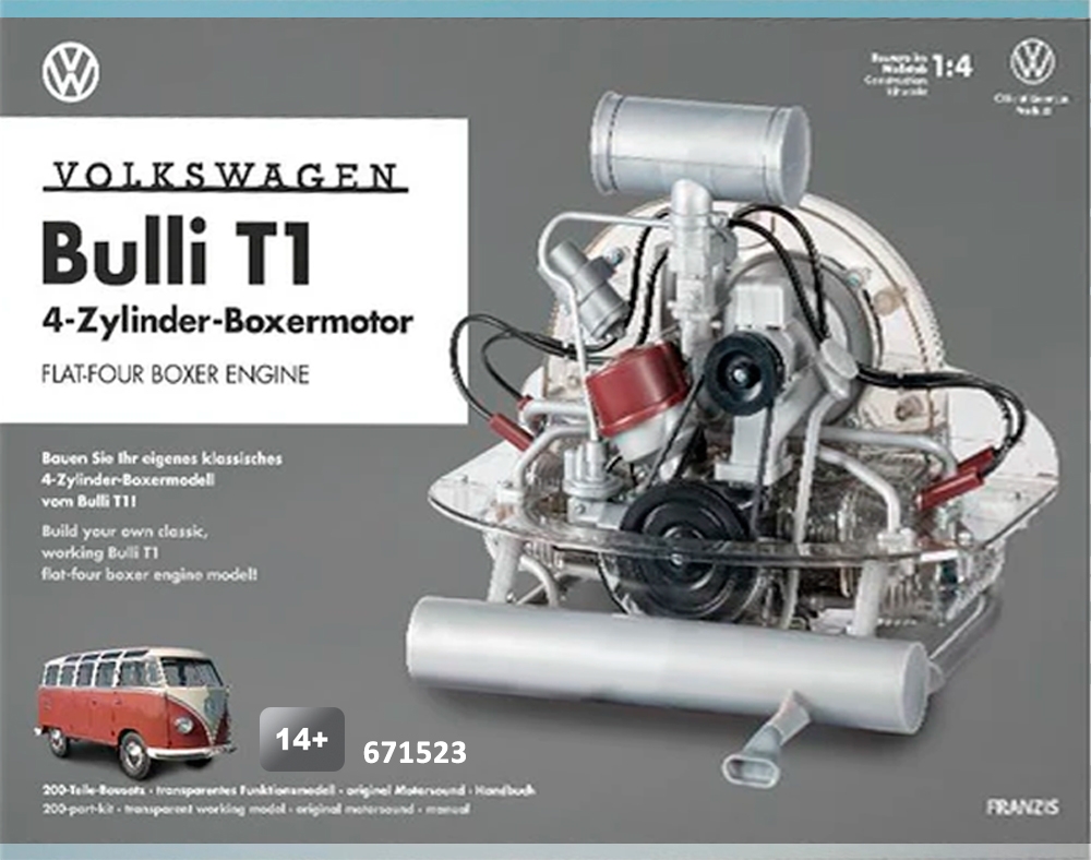 Motor de VW Kombi - 1/4