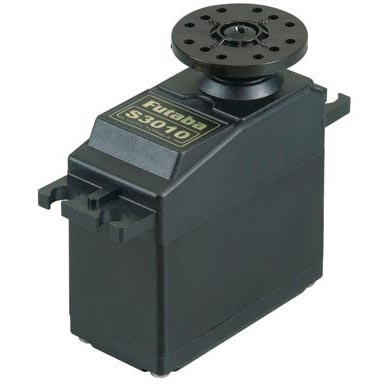 Servo Futaba S-3010 Alto Torque 6,5kg - Com rolamentos (cód. antigo FUT M0043)