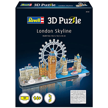 Paisagens de Londres - 3D Puzzle - 535 mm